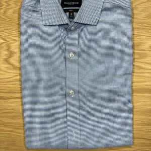 Bonobos Light Blue Micro-Check Dress Shirt